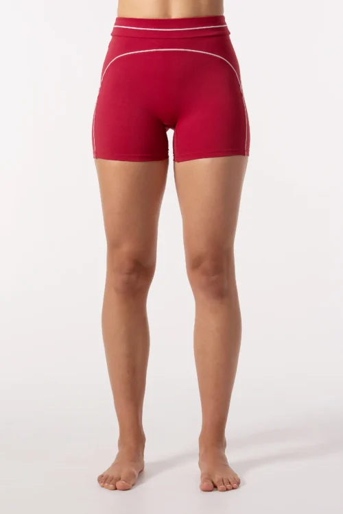 Calções Aura Vermelho Cherry